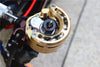 Traxxas TRX-4 Trail Defender Crawler / TRX-6 Mercedes-Benz G63 Brass Pendulum Wheel Knuckle Axle Weight + 9mm Hex Adapter - 1Pr Set