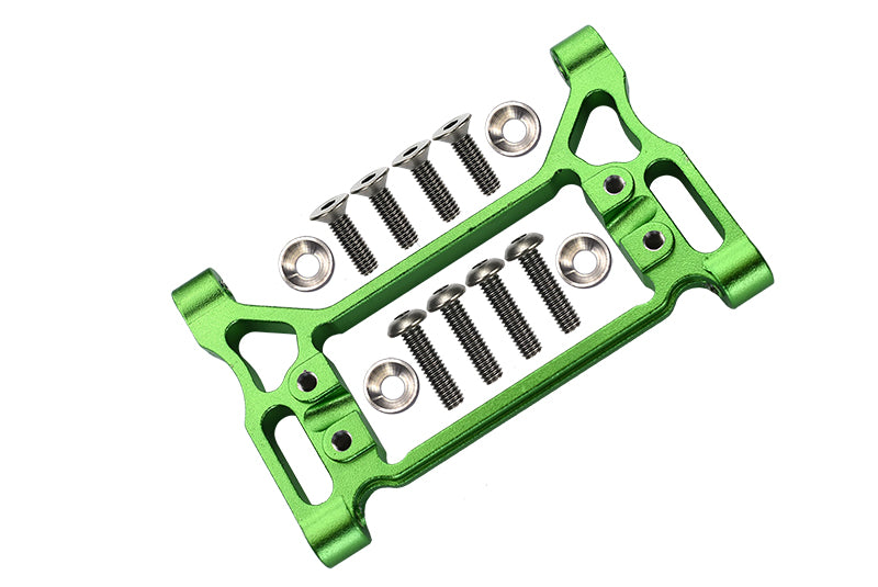 Traxxas TRX-4 Trail Defender Crawler / TRX-6 Mercedes-Benz G63 Aluminum Front Servo Mount - 1 Set Green