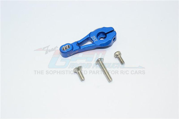 Traxxas TRX-4 Trail Defender Crawler Aluminum Servo Horn - 1Pc Set Blue