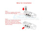 Traxxas TRX-4 Trail Defender Crawler Aluminum Adjustable Servo Horn (20-25mm) - 1 Set Black