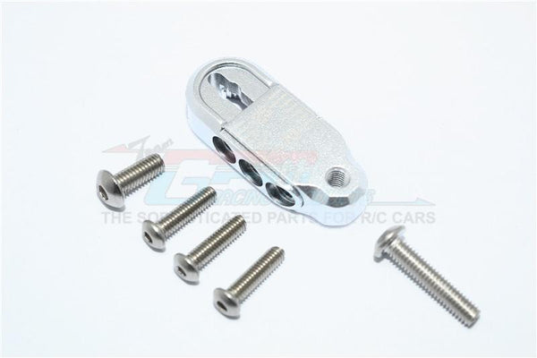 Traxxas TRX-4 Trail Defender Crawler Aluminum Adjustable Servo Horn (20-25mm) - 1 Set Silver