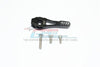 Traxxas TRX-4 Trail Defender Crawler Aluminum Servo Horn 25T (4 Positioning Holes) - 1Pc Set Black
