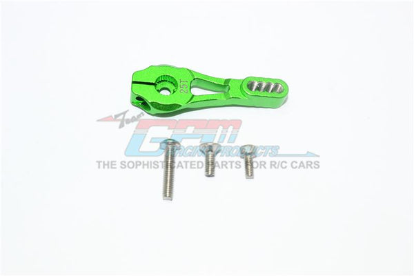 Traxxas TRX-4 Trail Defender Crawler Aluminum Servo Horn 25T (4 Positioning Holes) - 1Pc Set Green