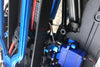 Traxxas TRX-4 Trail Defender Crawler / TRX-6 Mercedes-Benz G63 Aluminum Servo Horn With Built-In Spring (For Locking Diff) - 1Pc Set Blue