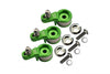Traxxas TRX-4 Trail Defender Crawler Aluminum Servo Horn With Built-In Spring (For Locking Diff) - 3Pc Set Green