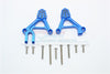 Traxxas TRX-4 Trail Defender Crawler Aluminum Adjustable Front Damper Mount - 1Pr Set Blue