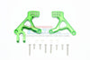 Traxxas TRX-4 Defender / TRX-4 Tactical Unit Aluminum Front Adjustable Shock Tower - 2Pc Set Green