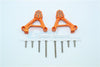 Traxxas TRX-4 Trail Defender Crawler Aluminum Adjustable Rear Damper Mount - 1Pr Set Orange