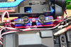 Traxxas TRX-4 Trail Defender Crawler / TRX-6 Mercedes-Benz G63 Aluminum Front And Rear Gear Box 2-Speed Diff Lock Servo Mount - 1Pc Set Black