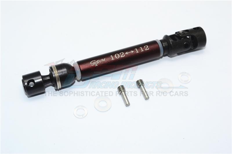 Traxxas TRX-4 Trail Defender Crawler Front Main Shaft with Steel Joint And Aluminum Body - 1Pc Set Brown