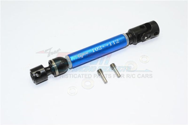 Traxxas TRX-4 Trail Defender Crawler Front Main Shaft with Steel Joint And Aluminum Body - 1Pc Set Blue