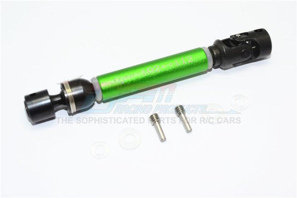 Traxxas TRX-4 Trail Defender Crawler Front Main Shaft with Steel Joint And Aluminum Body - 1Pc Set Green