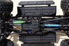 Traxxas TRX-4 Trail Defender Crawler Steel Adjustable Main Shaft With Aluminum Body - 1Pr Set Blue