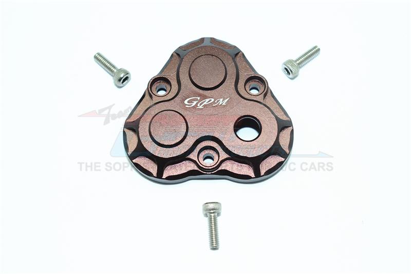 Traxxas TRX-4 Trail Defender Crawler Aluminium Center Transmission Outer Case - 1Pc Set Brown