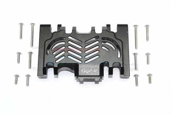 Traxxas TRX-4 Trail Defender Crawler Aluminum Lower Gear Cover - 1Pc Set Black