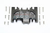 Traxxas TRX-4 Trail Defender Crawler Aluminum Lower Gear Cover - 1Pc Set Black