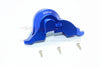 Traxxas TRX-4 Trail Defender Crawler Aluminum Transmission Upper Spur Gear Case Cover - 1Pc Set Blue