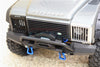 Traxxas TRX-4 Trail Defender Crawler Headlight Assembly Vertical Brush Guard Aluminum - 2Pc Set Gray Silver