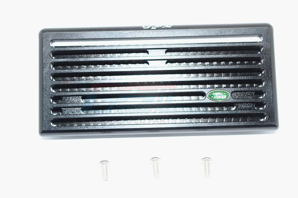 Aluminum Front Grill For TRX-4 Trail Defender Crawler - 1 Set Black