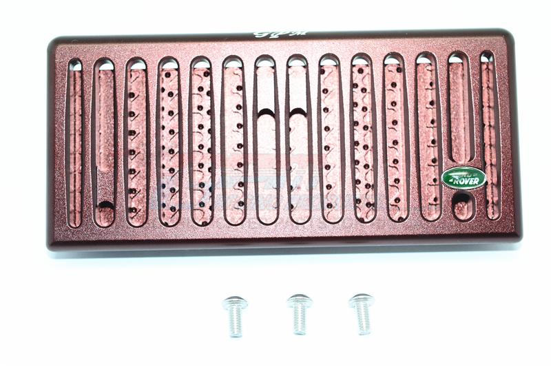 Traxxas TRX-4 Trail Defender Crawler Aluminum Front Grill (Vertical) For TRX-4 Trail Defender Crawler - 1 Set Brown