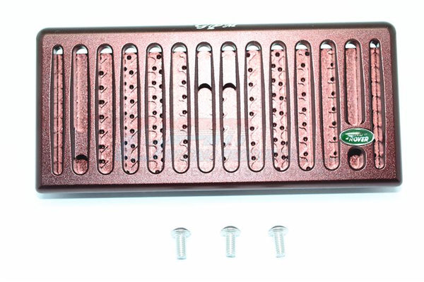 Traxxas TRX-4 Trail Defender Crawler Aluminum Front Grill (Vertical) For TRX-4 Trail Defender Crawler - 1 Set Brown
