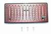 Traxxas TRX-4 Trail Defender Crawler Aluminum Front Grill (Vertical) For TRX-4 Trail Defender Crawler - 1 Set Brown
