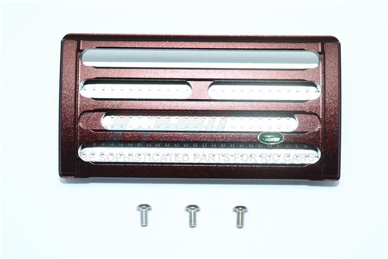 Traxxas TRX-4 Trail Defender Crawler Aluminum Front Grill (Thickened Version) - 1 Set Brown