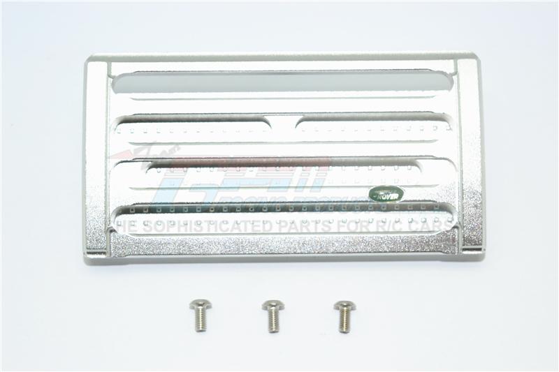 Traxxas TRX-4 Trail Defender Crawler Aluminum Front Grill (Thickened Version) - 1 Set Silver