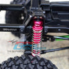 Traxxas TRX-4 Trail Defender Crawler / TRX-6 Mercedes-Benz G63 Aluminum Front/Rear Adjustable Spring Dampers - 1Pr Set Blue