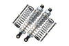 Traxxas TRX-4 Trail Defender Crawler / TRX-6 Mercedes-Benz G63 Aluminum Front/Rear Adjustable Spring Dampers - 1Pr Set Silver