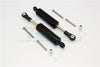 Traxxas TRX-4 Trail Defender Crawler Aluminum Front/Rear Internal Shocks - 1Pr Set Black
