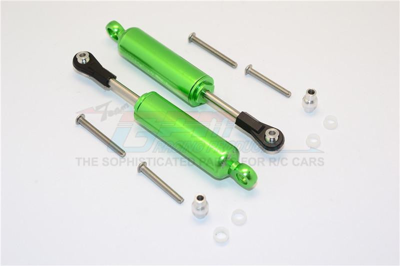 Traxxas TRX-4 Trail Defender Crawler Aluminum Front/Rear Internal Shocks - 1Pr Set Green