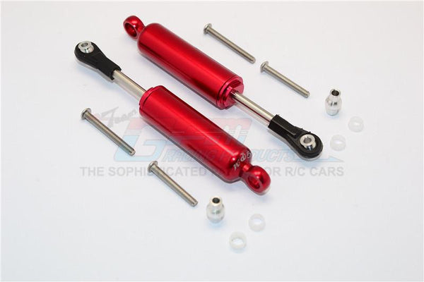 Traxxas TRX-4 Trail Defender Crawler Aluminum Front/Rear Internal Shocks - 1Pr Set Red