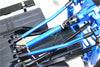 Traxxas TRX-4 Trail Defender Crawler Aluminum Adjustable Suspension Links - 6Pc Set Blue