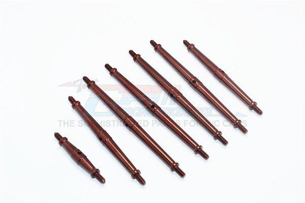 Traxxas TRX-4 Trail Defender Crawler Aluminum Turnbuckles - 7Pc Set Brown