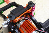 Traxxas TRX-4 Trail Defender Crawler Aluminum Front/Rear Body Post Mount - 1Pc Set Red