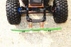 Traxxas TRX-4 Trail Defender Crawler Aluminum Front Bumper Absorber + D-Rings - 1 Set Orange