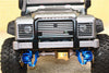 Traxxas TRX-4 Trail Defender Crawler Aluminum Front Bumper With Winch Plate (On-Road Street Fighter) - 1 Set Black