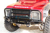 Traxxas TRX-4 Defender / TRX-4 Tactical Unit / Axial SCX10 II Aluminum Adjustable Front Brushguard Bumper - 1 Set Silver