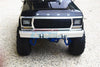 Aluminium Front Bumper Mount+D-Rings For Traxxas TRX-4 Ford Bronco (82046-4) - 1 Set Black