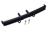 Aluminium Front Bumper Mount+D-Rings For Traxxas TRX-4 Ford Bronco (82046-4) - 1 Set Black