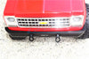 Aluminium Front Bumper Mount + D-Rings For Traxxas TRX-4 Chevrolet K5 Blazer (82076-4) - 3Pc Set Gray Silver