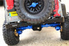 Traxxas TRX-4 Trail Defender Crawler Aluminum Front & Rear Bumper With Winch Plate (On-Road Street Fighter) - 1 Set Gray Silver