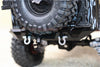 Traxxas TRX-4 Trail Defender Crawler Aluminum Rear Bumper With D-Rings - 1 Set Gray Silver