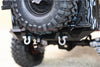 Traxxas TRX-4 Trail Defender Crawler Aluminum Rear Bumper With D-Rings - 1 Set Silver