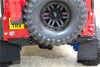 Traxxas TRX-4 Trail Defender Crawler Aluminium Rear Bumper With D-Rings (Classic) - 1 Set Black