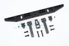 Traxxas TRX-4 Trail Defender Crawler Aluminium Rear Bumper With D-Rings (Classic) - 1 Set Black