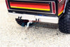 Aluminium Rear Bumper Mount + D-Rings + Tow Hook For Traxxas TRX-4 Ford Bronco (82046-4) - 1 Set Silver