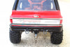 Aluminium Rear Bumper Mount + D-Rings + Tow Hook For Traxxas TRX-4 Chevrolet K5 Blazer (82076-4) - 3Pc Set Gray Silver