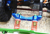 Traxxas TRX-4 Trail Defender Crawler Aluminium Front Bumper Mount - 1Pc Set Green